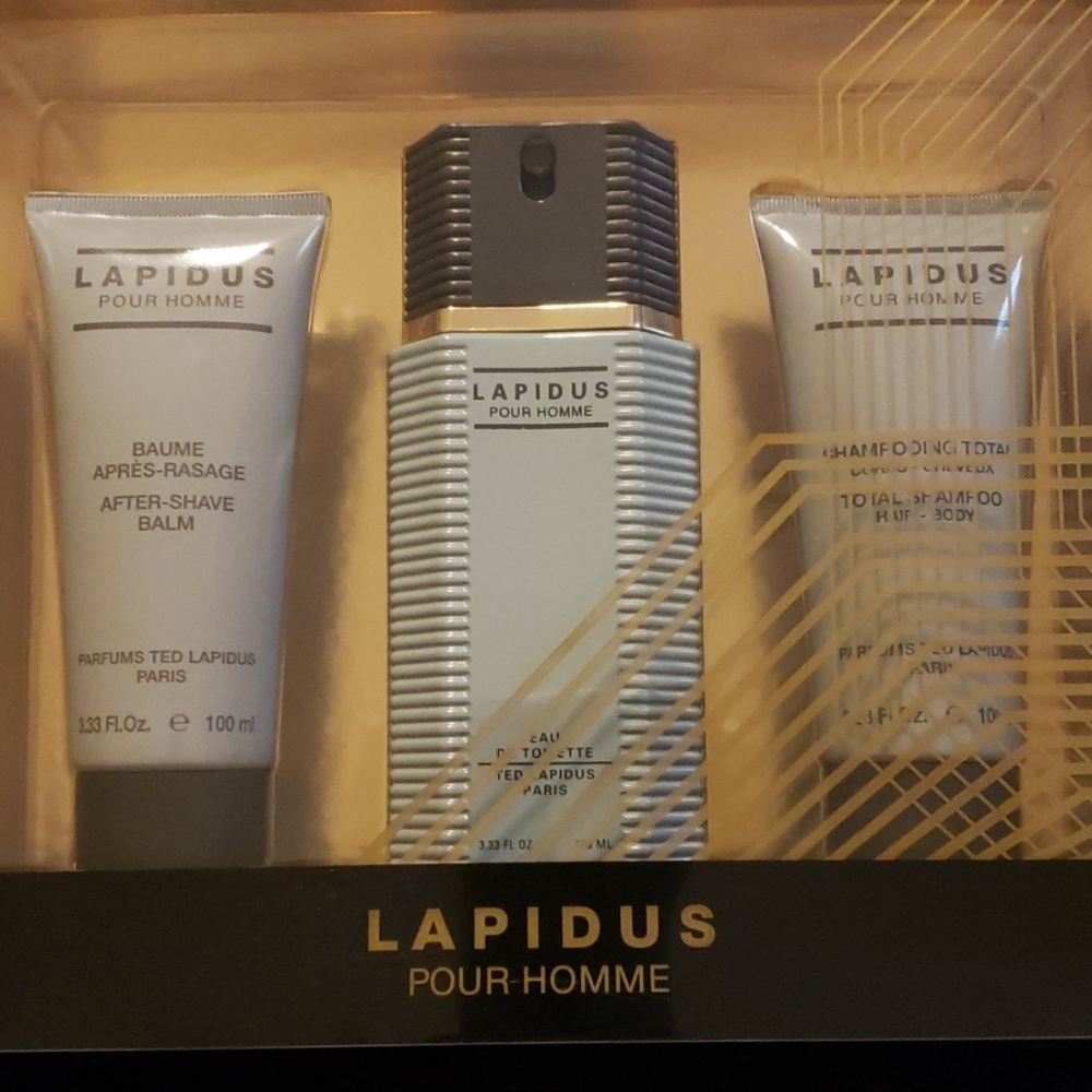 Lapidus men's cologne set